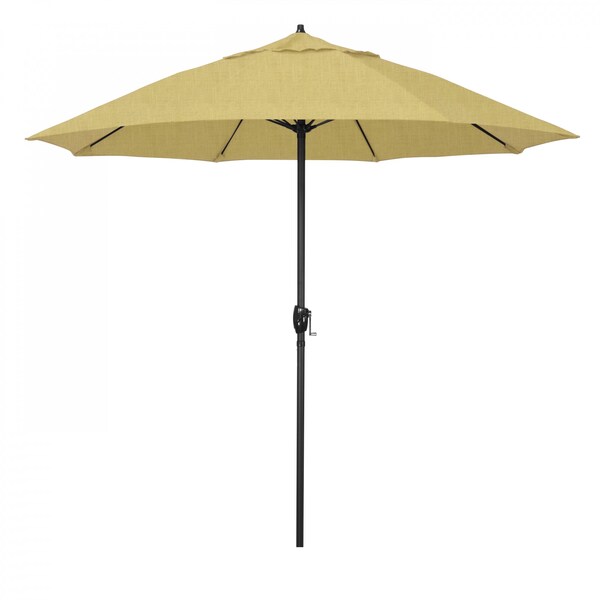 California Umbrella 9' Bronze Aluminum Market Patio Umbrella, Sunbrella Wheat 194061337042 - main